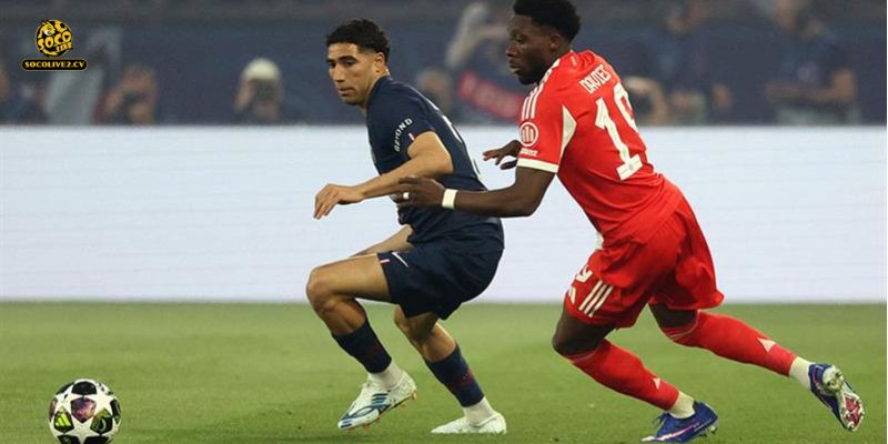 Cuộc đua xé gió giữa Alphonso Davies và Achraf Hakimi trong trận Canada vs Morocco